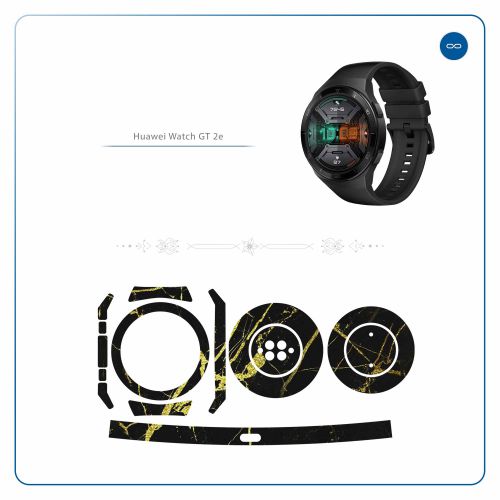 Huawei_Watch GT 2e_Graphite_Gold_Marble_2